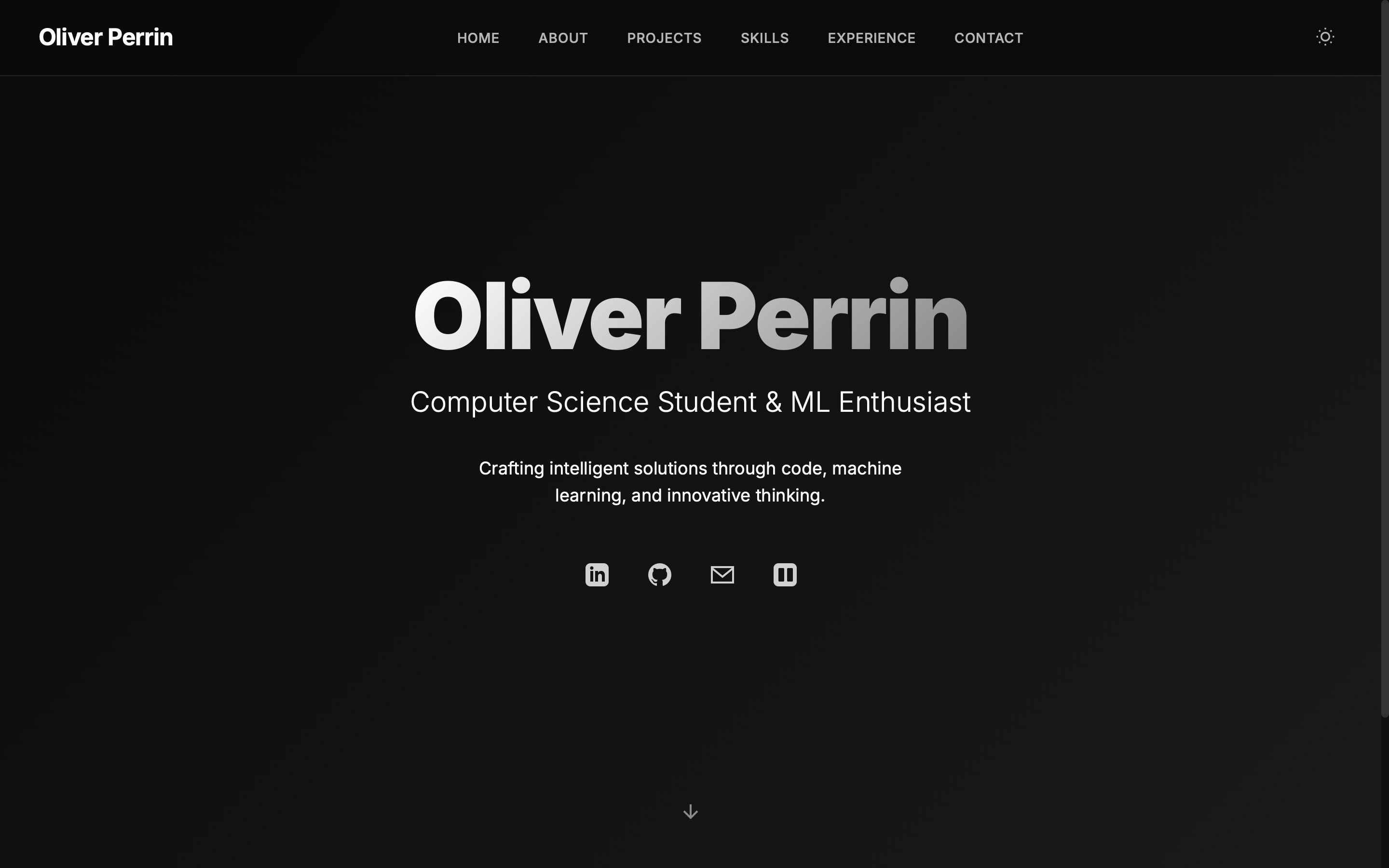 Portfolio Website Thumbnail